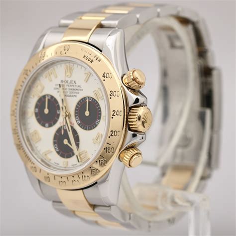 rolex daytona panda 116523|rolex daytona two tone price.